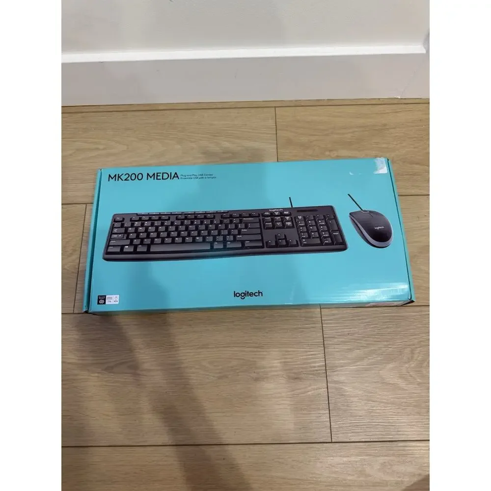 Logitech MK200 Media Wired Keyboard